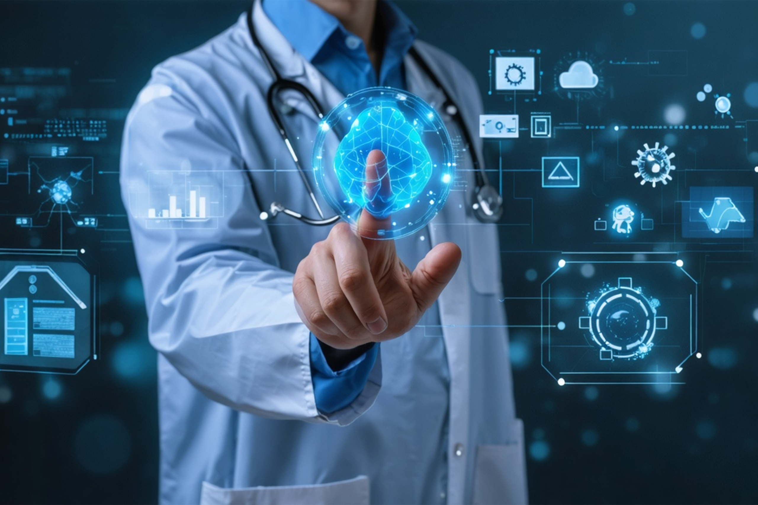 Leadspace Healthcare provider accessing data to inform care