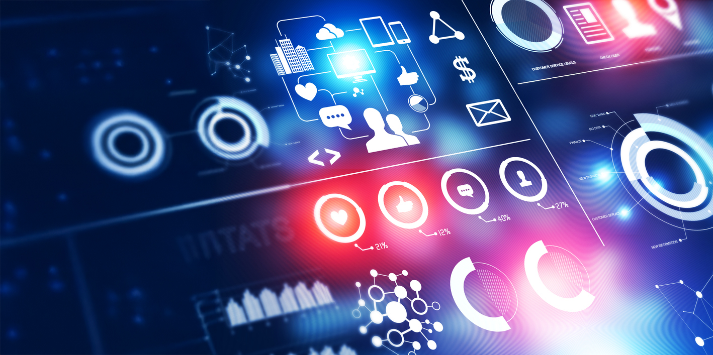 Leadspace visual representation of customer data
